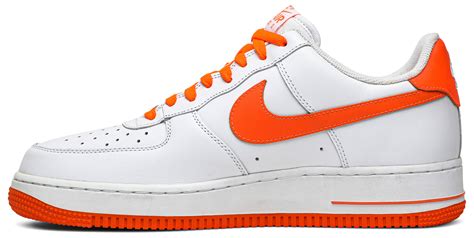 nike air force herren weiß orange|Nike orange air force 1.